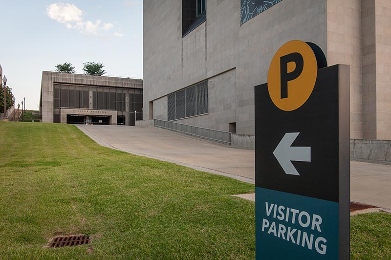Visitor Parking Garage for the Two Mississippi Museums