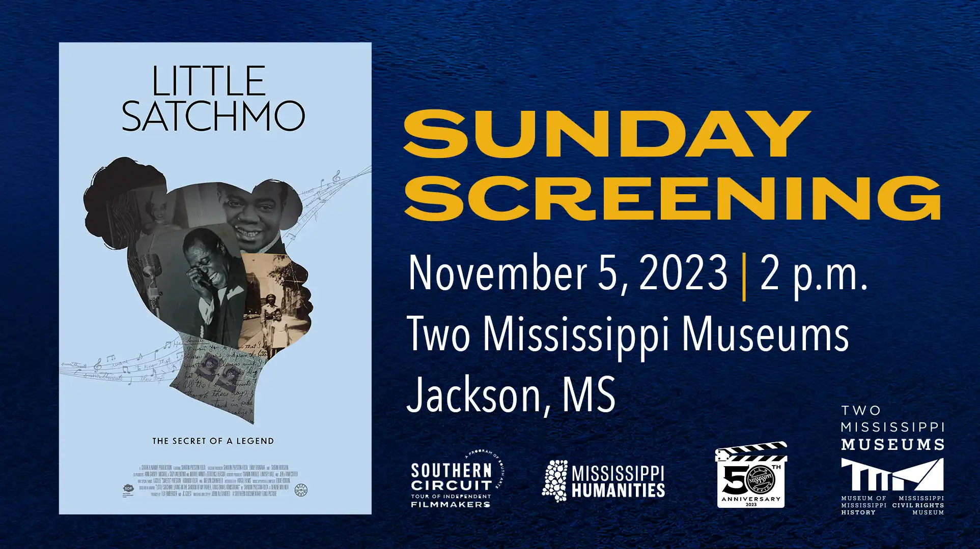 Sunday Screening - Nov 5, 2023 - Little Satchmo