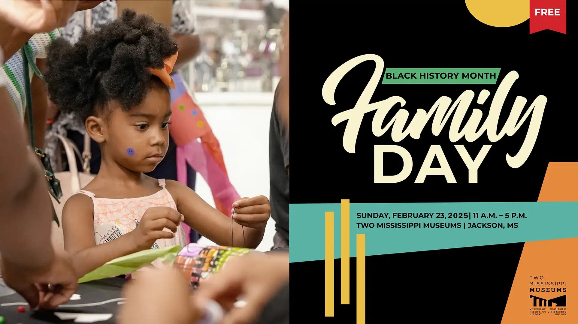 Black History Month - Family Day - Feb. 23, 2025