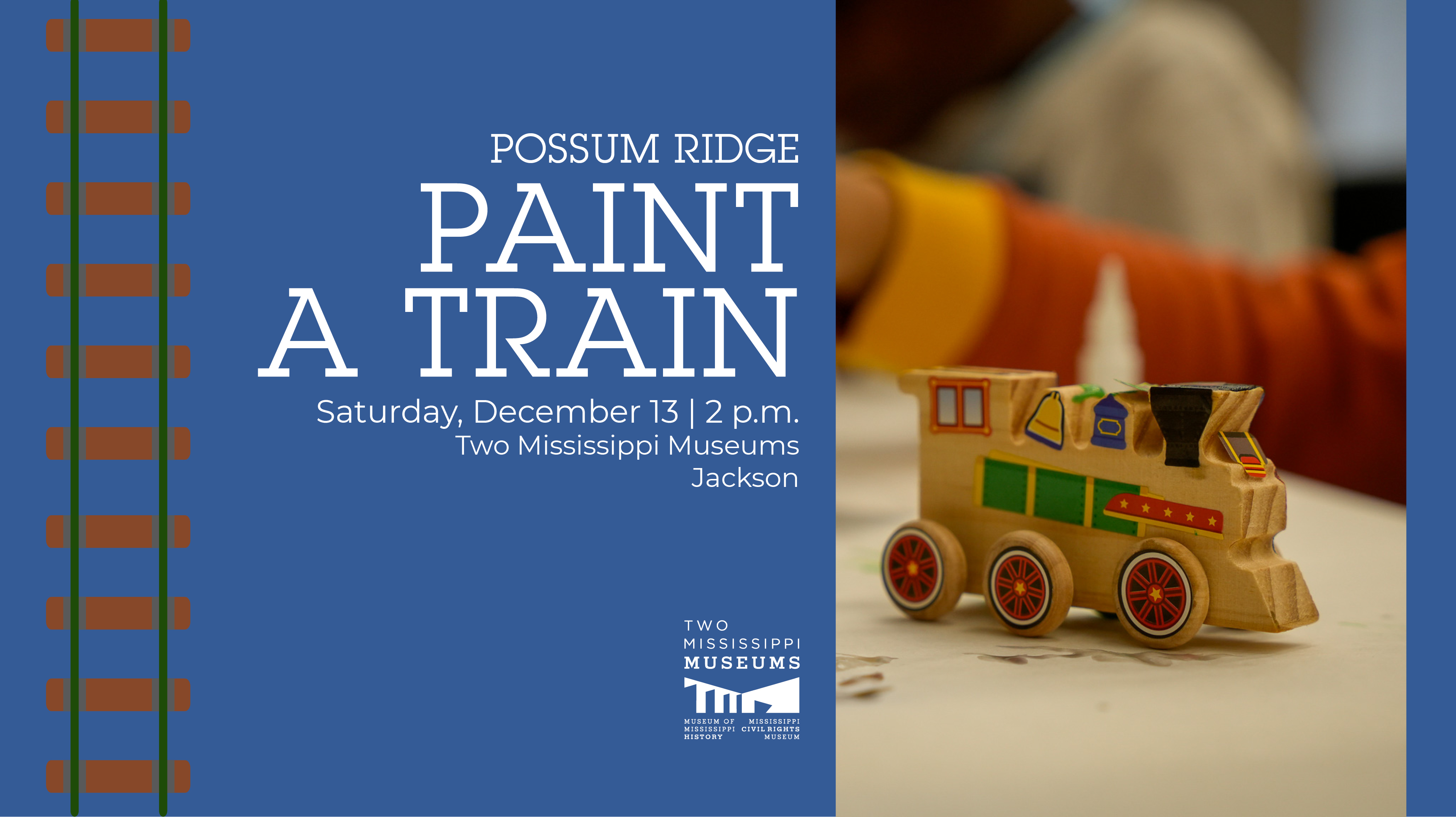 Possum Ridge: Paint a Train - December 13, 2025