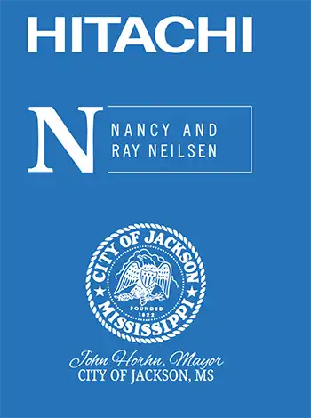 Sponsored by Hitachi, Nancy and Ray Neilsen, and City of Jackson, Mississippi